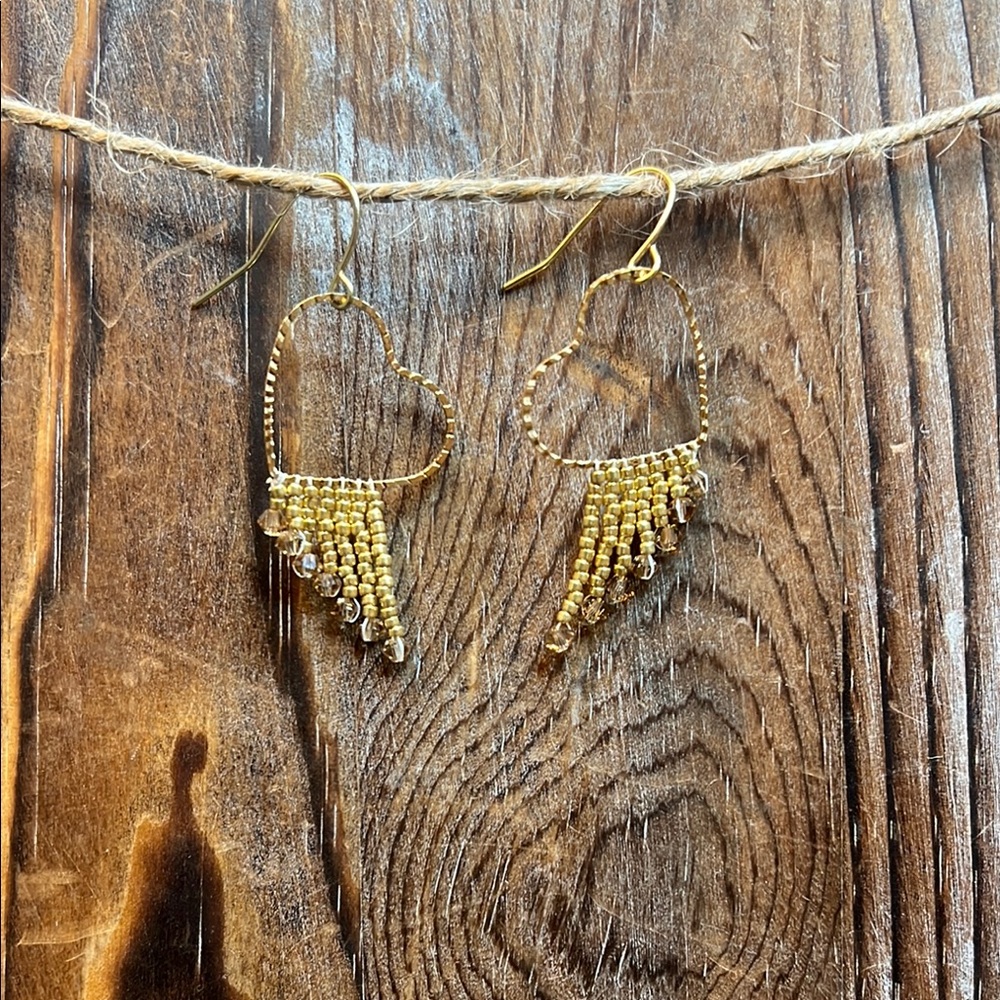 2 HEARTS ON FIRE EARRING SET